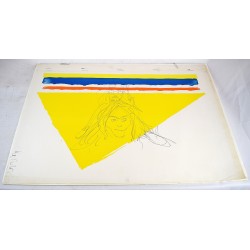 John and Yoko (1969): Lithograph Proof From Bag One
